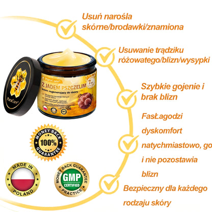 🥇🐝PuraCure® Jad Pszczeli Regeneracja Skóry Krem(👨‍⚕‍CE zatwierdzone)👍✅