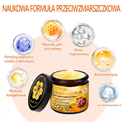 🥇🐝PuraCure® Jad Pszczeli Regeneracja Skóry Krem(👨‍⚕‍CE zatwierdzone)👍✅