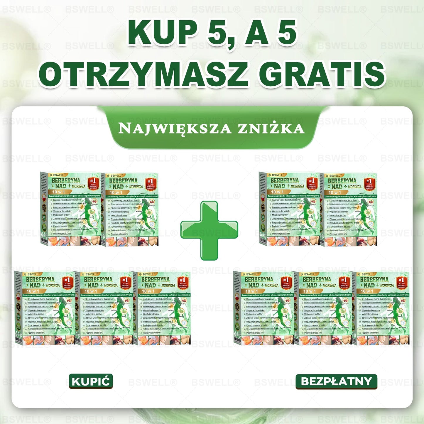 🧑‍⚕️🏆   BSWELL® Nano mikroigłowy plaster wyszczuplający (Raz dziennie, efekty już po 28 dniach ✅ Wspiera odchudzanie, serce, cukrzycę, sen, jelita, stawy i więcej.